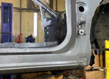 Порог кузова TOYOTA ISIS 2012 6145144020 ZGM15W 2ZRFAE, передний правый