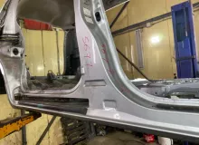 Порог кузова TOYOTA ISIS 2012 6145144020 ZGM15W 2ZRFAE, передний правый