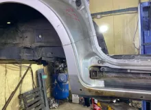 Порог кузова TOYOTA ISIS 2012 6145144020 ZGM15W 2ZRFAE, передний правый