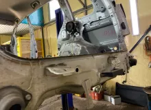 Тазик железный TOYOTA ISIS 2012 5831144100 ZGM15W 2ZRFAE, задний