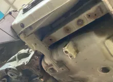 Тазик железный TOYOTA ISIS 2012 5831144100 ZGM15W 2ZRFAE, задний