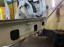 Тазик железный NISSAN WINGROAD 2009/Цвет QX1 74514ED935 Y12 HR15DE, задний