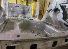 Тазик железный NISSAN WINGROAD 2009/Цвет QX1 74514ED935 Y12 HR15DE, задний