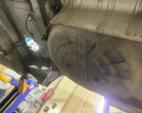 Тазик железный NISSAN