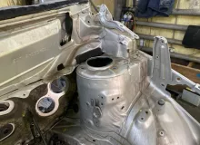 Лонжерон TOYOTA ISIS 2011/Цвет 1F7 5710244040 ZGM15W 2ZRFAE, передний левый