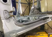 Порог кузова TOYOTA ISIS 2011/Цвет 1F7 6145144020 ZGM15W 2ZRFAE, передний левый