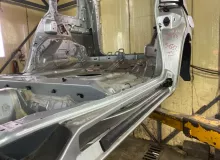 Порог кузова TOYOTA ISIS 2011/Цвет 1F7 6145144020 ZGM15W 2ZRFAE, передний левый