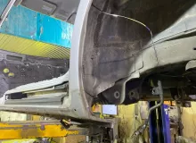 Порог кузова TOYOTA ISIS 2011/Цвет 1F7 6145144020 ZGM15W 2ZRFAE, передний левый