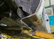 Порог кузова TOYOTA ISIS 2011/Цвет 1F7 6145144020 ZGM15W 2ZRFAE, передний правый