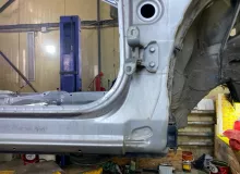 Порог кузова TOYOTA ISIS 2011/Цвет 1F7 6145144020 ZGM15W 2ZRFAE, передний правый