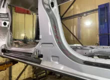 Порог кузова TOYOTA ISIS 2011/Цвет 1F7 6145144020 ZGM15W 2ZRFAE, передний правый
