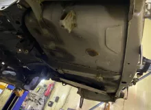Тазик железный TOYOTA ISIS 2011/Цвет 1F7 5706844070 ZGM15W 2ZRFAE, задний