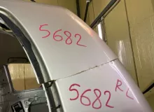 Крыло заднее TOYOTA ISIS 2011/Цвет 1F7 6160244081 ZGM15W 2ZRFAE, заднее левое