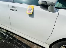Дверь боковая TOYOTA WISH 2012 6700168030 ZGE25W 2ZRFAE, передняя правая