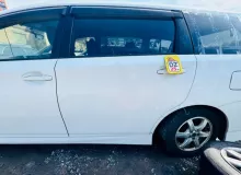 Дверь боковая TOYOTA WISH 2012 6700468050 ZGE25W 2ZRFAE, задняя левая