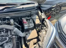 Двигатель DAIHATSU ROCKY 2020 19000B1A25 A210S 1KRVET, передний