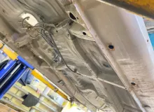 Порог кузова TOYOTA NADIA 1999/Цвет 1C0 6140144030 SXN10 3SFE, передний правый