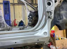 Порог кузова TOYOTA NADIA 1999/Цвет 1C0 6140144030 SXN10 3SFE, передний правый