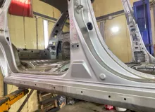 Порог кузова TOYOTA NADIA 1999/Цвет 1C0 6140144030 SXN10 3SFE, передний правый