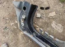 Порог кузова TOYOTA LAND CRUISER 1995 6141260020 HDJ81V 1HDFT, передний левый