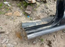 Порог кузова TOYOTA LAND CRUISER 1995 6141160020 HDJ81V 1HDFT, передний правый