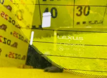 Стекло двери багажника LEXUS CT200H 2012 6810576050 ZWA10 2ZRFXE, заднее