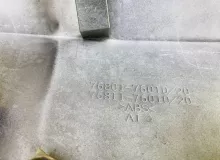 Накладка на дверь багажника LEXUS CT200H 2011 7680176020A0 ZWA10 2ZRFXE, задняя