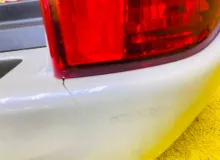 Бампер TOYOTA LAND CRUISER PRADO 2003 5215960911A1 VZJ121W 5VZFE, задний
