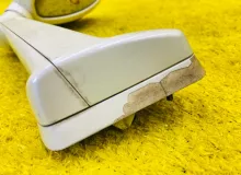 Зеркало заднего вида на крыло TOYOTA LAND CRUISER PRADO 2002 8793060110A1 VZJ121W 5VZFE, переднее левое