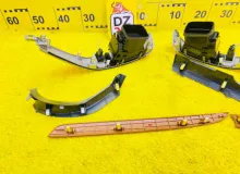 Накладка на торпеду TOYOTA LAND CRUISER PRADO 2003 5547560040 VZJ121W 5VZFE, передняя