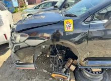 Крыло SUBARU LEVORG 2017 57120VA0309P VM4 FB16E, переднее левое
