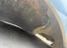 Крыло заднее TOYOTA LAND CRUISER 1995 6016260032 HDJ81V 1HDFT, заднее левое