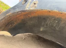 Крыло заднее TOYOTA LAND CRUISER 1995 6016260032 HDJ81V 1HDFT, заднее левое