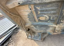 Тазик железный TOYOTA LAND CRUISER 1995 5831160200 HDJ81V 1HDFT, задний