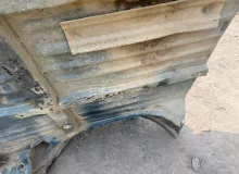 Тазик железный TOYOTA LAND CRUISER 1995 5831160200 HDJ81V 1HDFT, задний