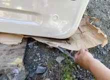 Дверь 5я TOYOTA HIACE 1994|Цвет 27W 670052F200 KZH106W 1KZTE, задняя