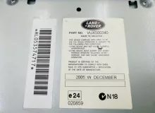 Магнитофон Land Rover RANGE ROVER SPORT 2006 VUX500340 L320 448PN, передний
