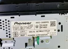 Магнитофон TOYOTA HILUX SURF 2004 AVICZH0099S VZN215W 5VZFE, передний