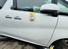 Дверь боковая TOYOTA ALPHARD 2015 6700158050 AGH30W 2ARFE, передняя правая