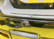 Бампер CHEVROLET TRAILBLAZER 2002 89045604 GMT360 LL8, задний