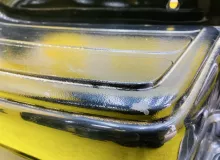 Бампер CHEVROLET TRAILBLAZER 2004 89045604 GMT360 LL8, задний
