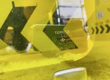 Стекло двери TOYOTA HIACE 2006 6276026650 KDH205V 2KDFTV, заднее левое