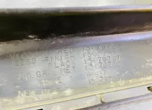 Бампер CHEVROLET TRAILBLAZER 2003 89045604 GMT360 LL8, задний