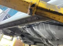 Порог кузова HONDA FIT 2020/Цвет NH883P GR1 L13B, передний левый
