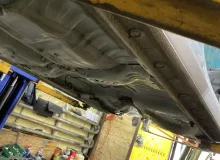Порог кузова HONDA FIT 2020/Цвет NH883P GR1 L13B, передний правый