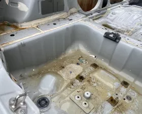 Тазик железный Honda