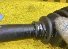 Привод TOYOTA RAV4 2006 4341042180 ACA31W 2AZFE, передний правый