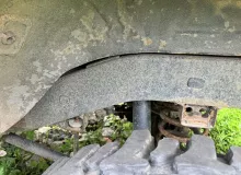 Рама TOYOTA LAND CRUISER 1990 HDJ81V 1HDT, передняя