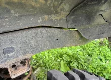 Рама TOYOTA LAND CRUISER 1990 HDJ81V 1HDT, передняя