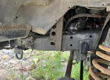 Рама TOYOTA LAND CRUISER 1990 HDJ81V 1HDT, передняя
